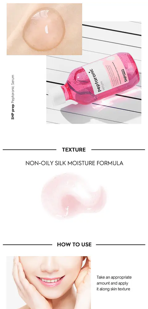 Prep Peptaronic Serum (SNP) -220ml Serum tamaño grande anti envejecimiento pieles deshidratadas