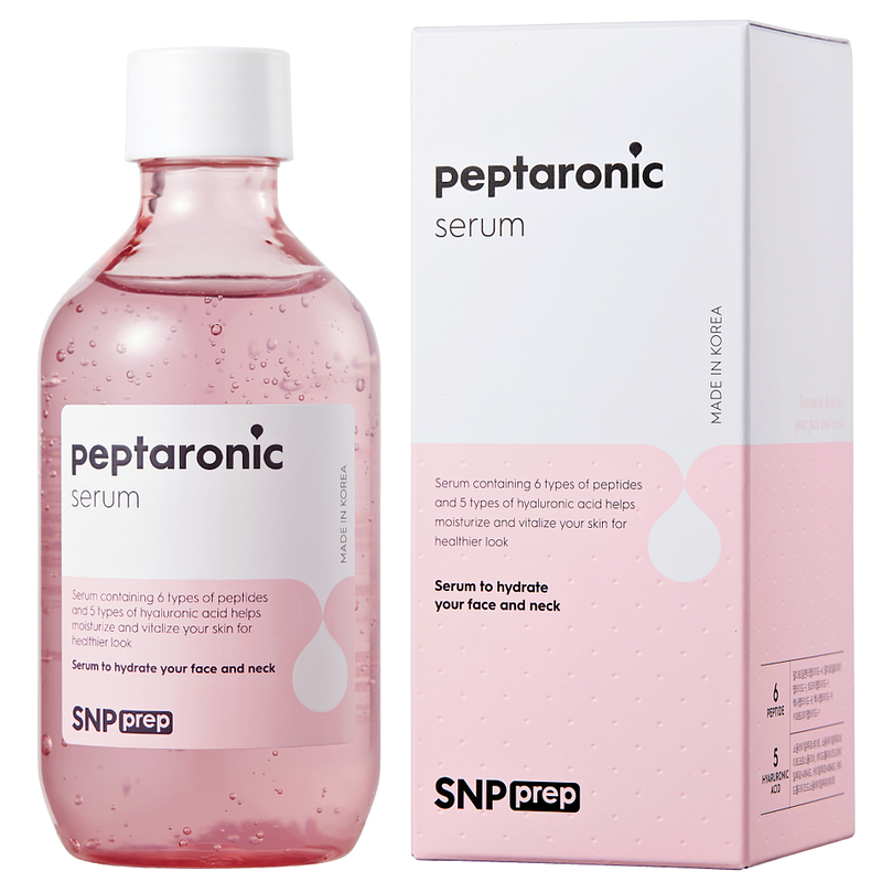 Prep Peptaronic Serum (SNP) -220ml Serum tamaño grande anti envejecimiento pieles deshidratadas 8
