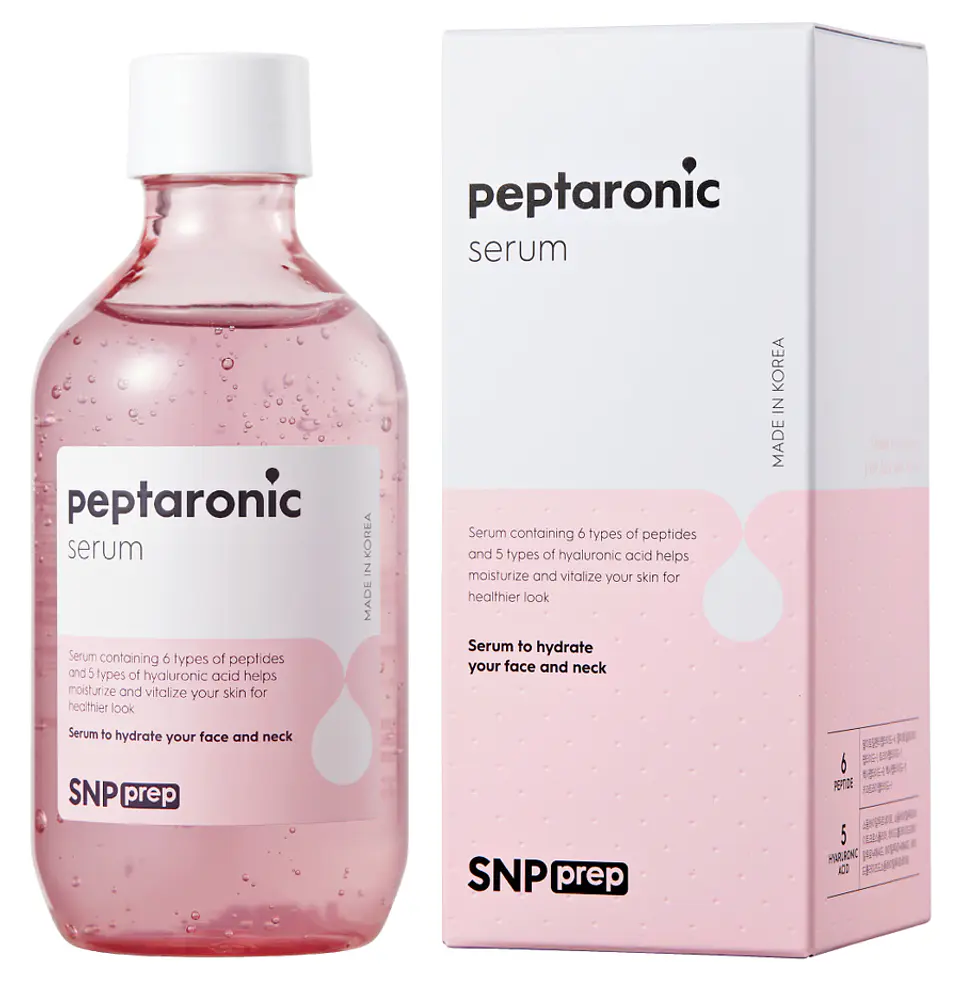 Prep Peptaronic Serum (SNP) -220ml Serum tamaño grande anti envejecimiento pieles deshidratadas 8