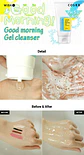 Low pH Good Morning Gel Cleanser (COSRX) - 150 ml  Espuma limpiadora Pieles sensibles - Miniatura 4