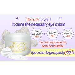 Gold CF-Nest B-jo Eye Want Cream (Elizavecca) - 100ml Crema contorno de ojos antiedad aclarante 