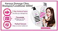 Acondicionador Damage Clinic (Kerasys) - 750 ml Cabellos dañados sin sal ni parabenos - Miniatura 3