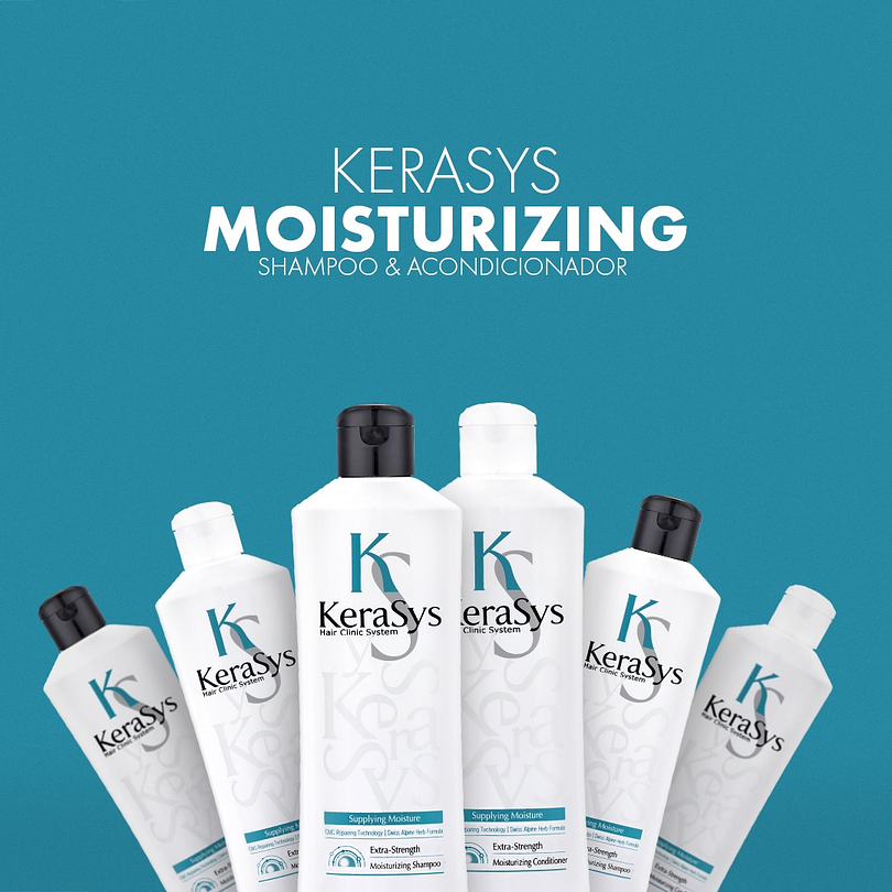 Acondicionador Hidratante Moisture Clinic (Kerasys) -750ml Para cabellos secos, sin sal ni parabenos 3