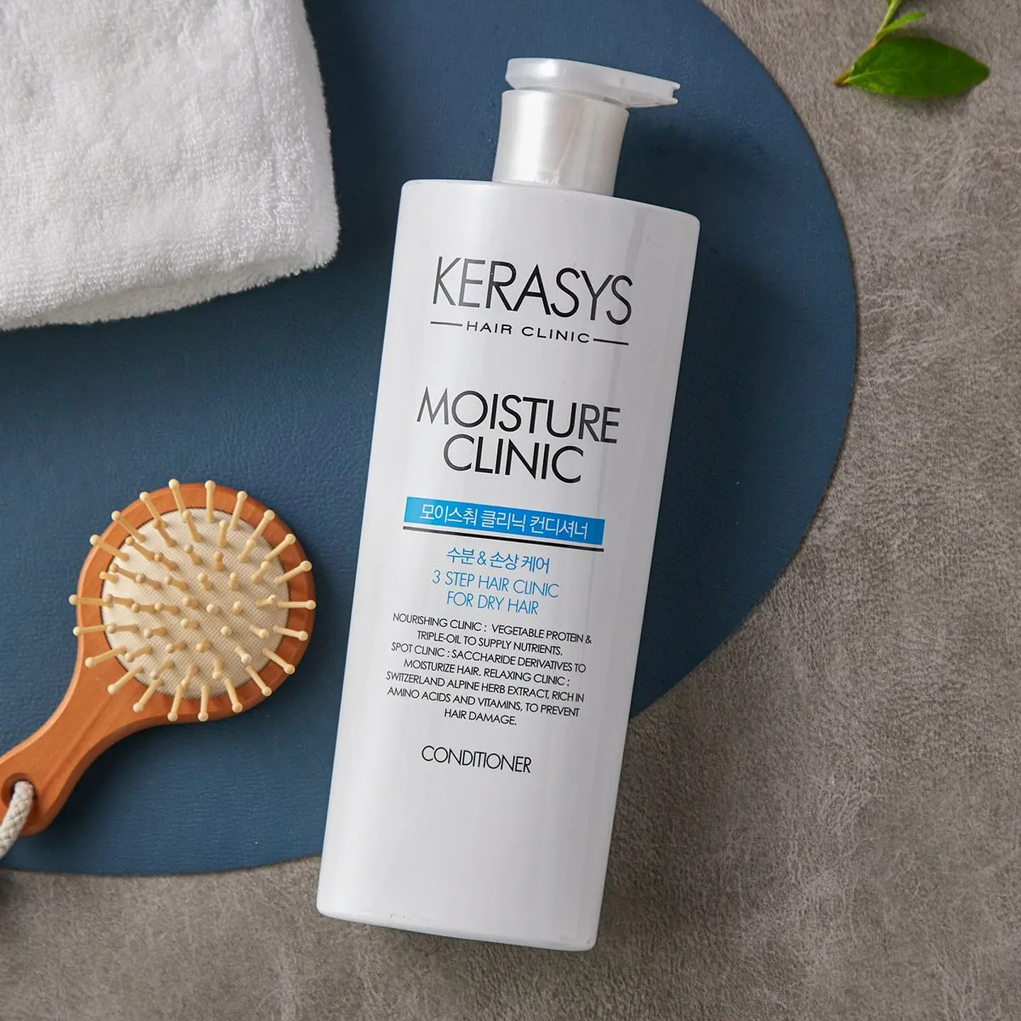 Acondicionador Hidratante Moisture Clinic (Kerasys) -750ml Para cabellos secos, sin sal ni parabenos 1