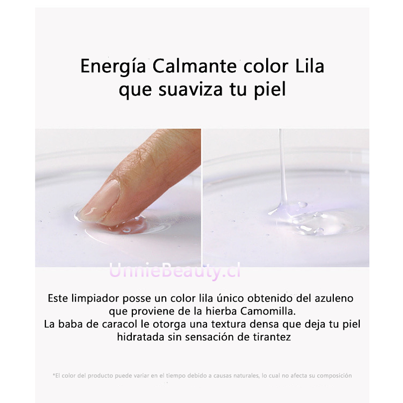 Snail & Azulene Low pH Cleanser (TIAM) -200ml  Limpiador rosácea pieles sensibles 6