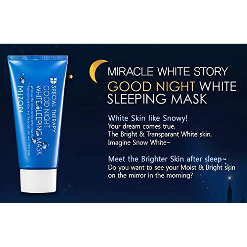 Good Night White Sleeping Mask (Mizon) - 50 ml Crema aclarante nocturna 1