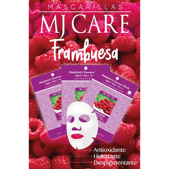 Mascarillas Ultra Hidratantes Essence Mask  (MJ Care)