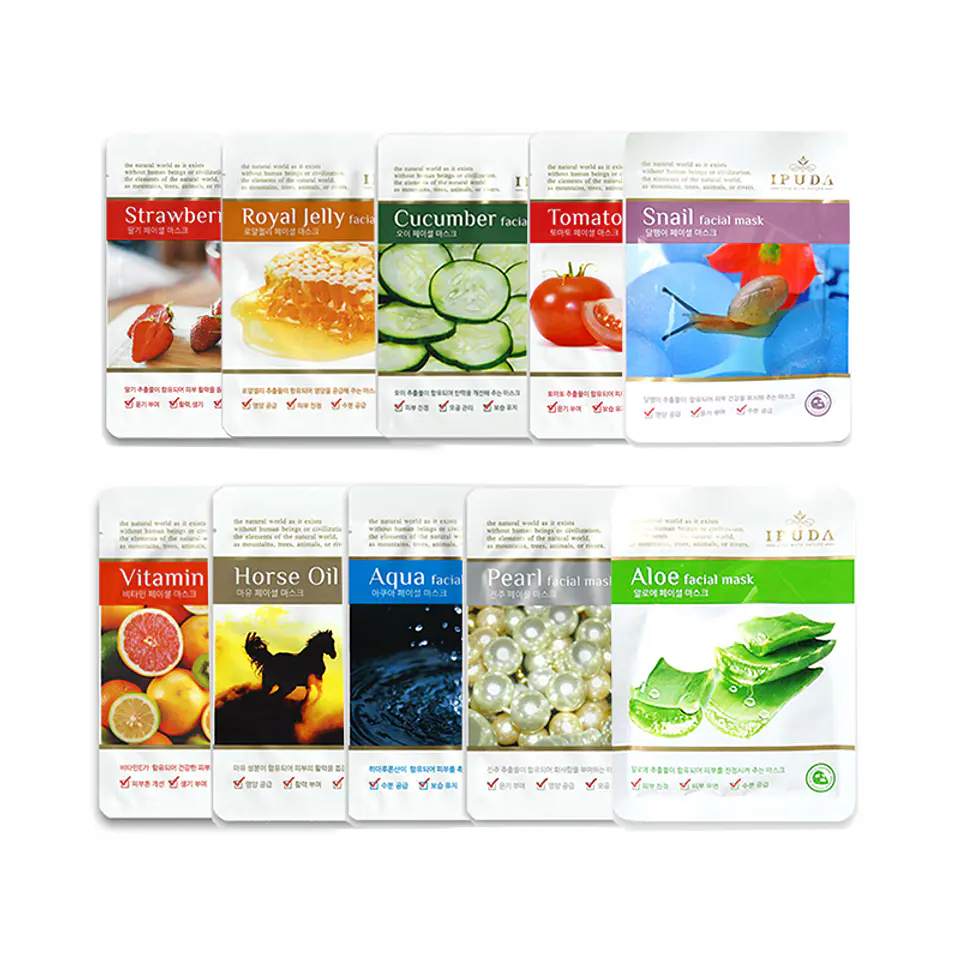 Pack 10 mascarillas hidratantes coreanas al azar (SURTIDAS) 4