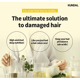 Premium Hair Clinic Super Pack (Kundal) - 258ml Mascarilla hidratante, reparadora y nutritiva para el cabello