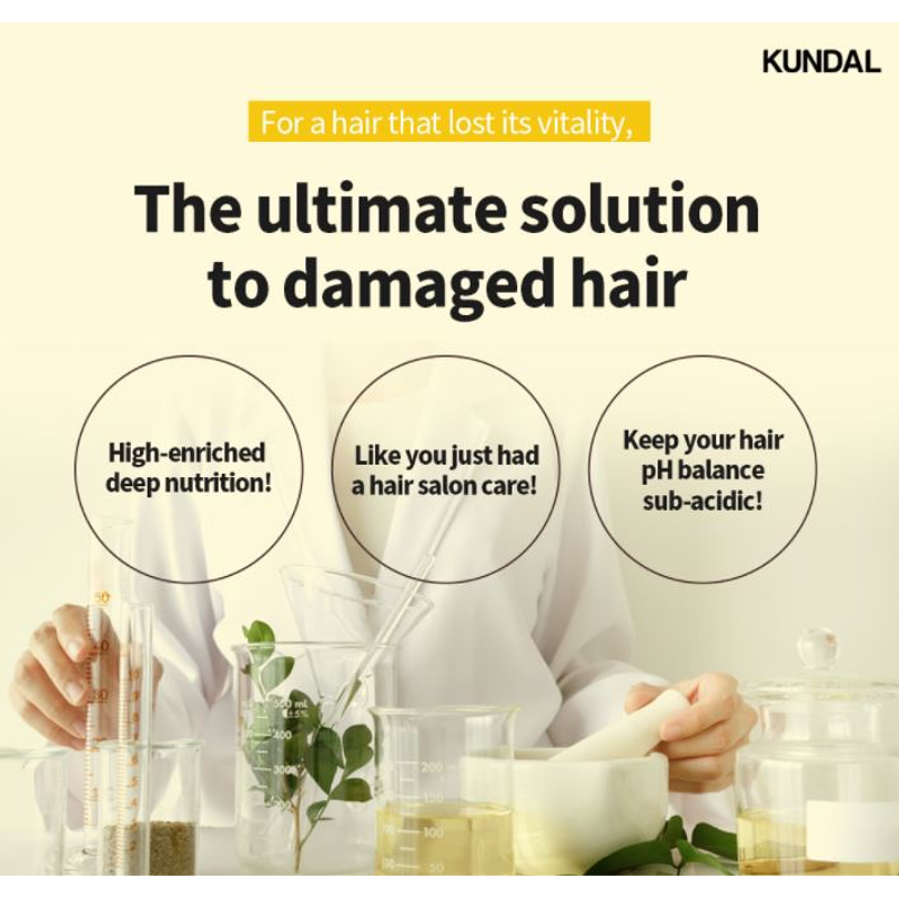 Premium Hair Clinic Super Pack (Kundal) - 258ml Mascarilla hidratante, reparadora y nutritiva para el cabello 3