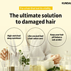 Premium Hair Clinic Super Pack (Kundal) - 258ml Mascarilla hidratante, reparadora y nutritiva para el cabello