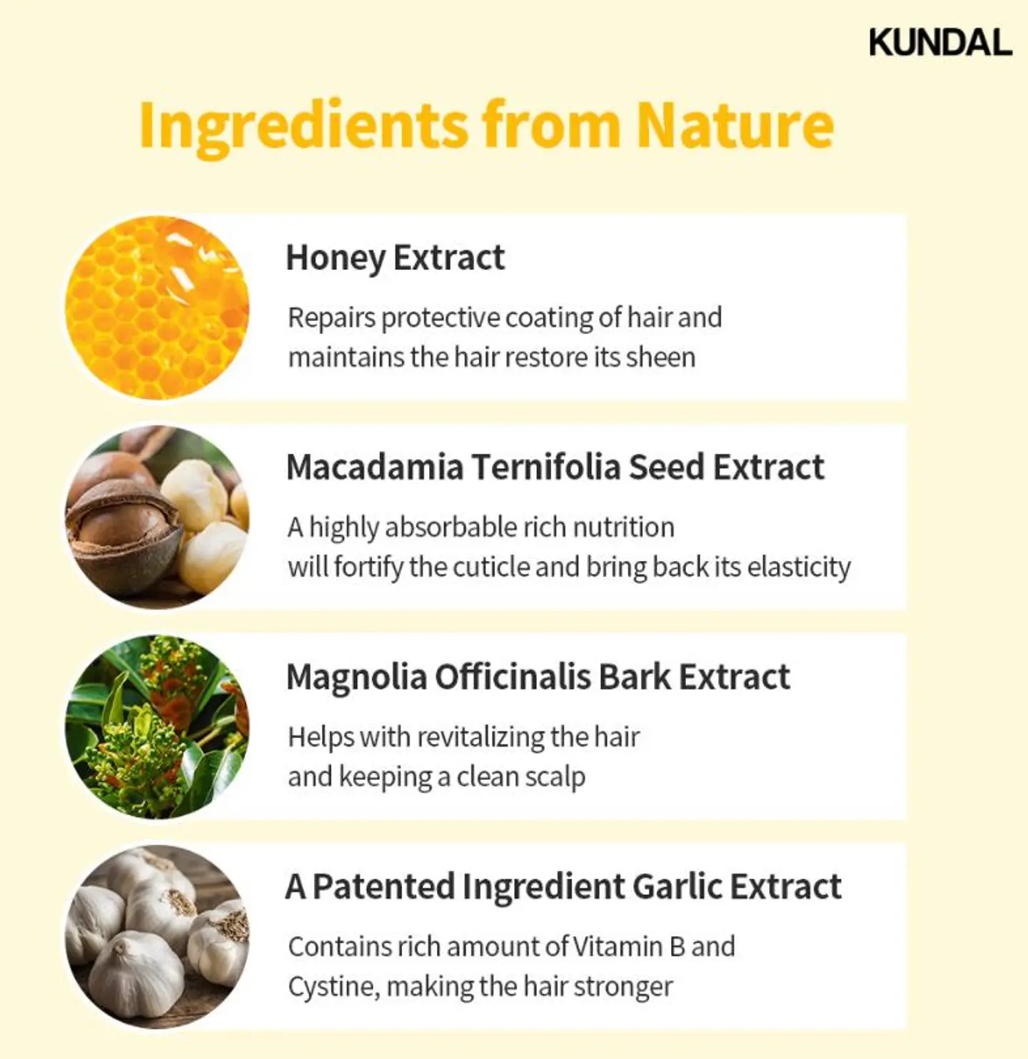 Premium Hair Clinic Super Pack (Kundal) - 258ml Mascarilla hidratante, reparadora y nutritiva para el cabello 4