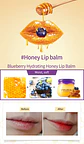 Blueberry Hydrating Honey Lip Balm (Frudia) Bálsamo labial regenerador y nutritivo  - Miniatura 1