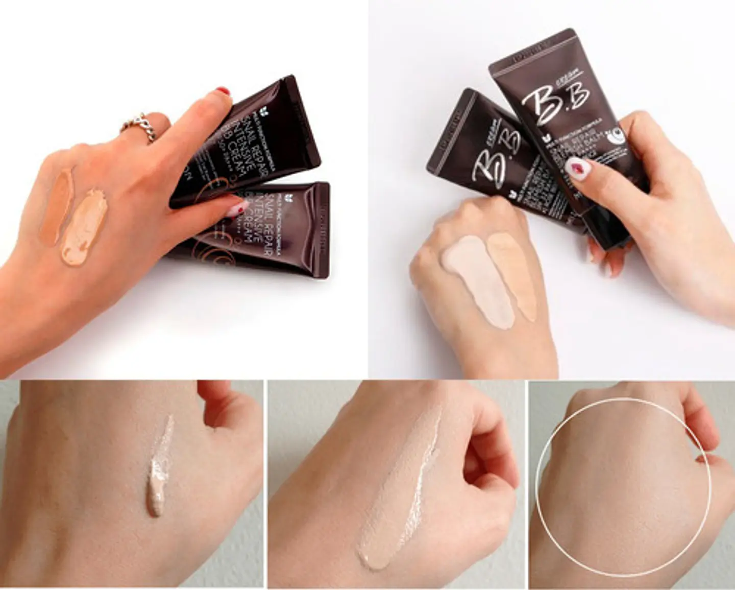 Snail Repair Intensive BB Cream SPF50 + PA +++ (Mizon) - 50 ml  7
