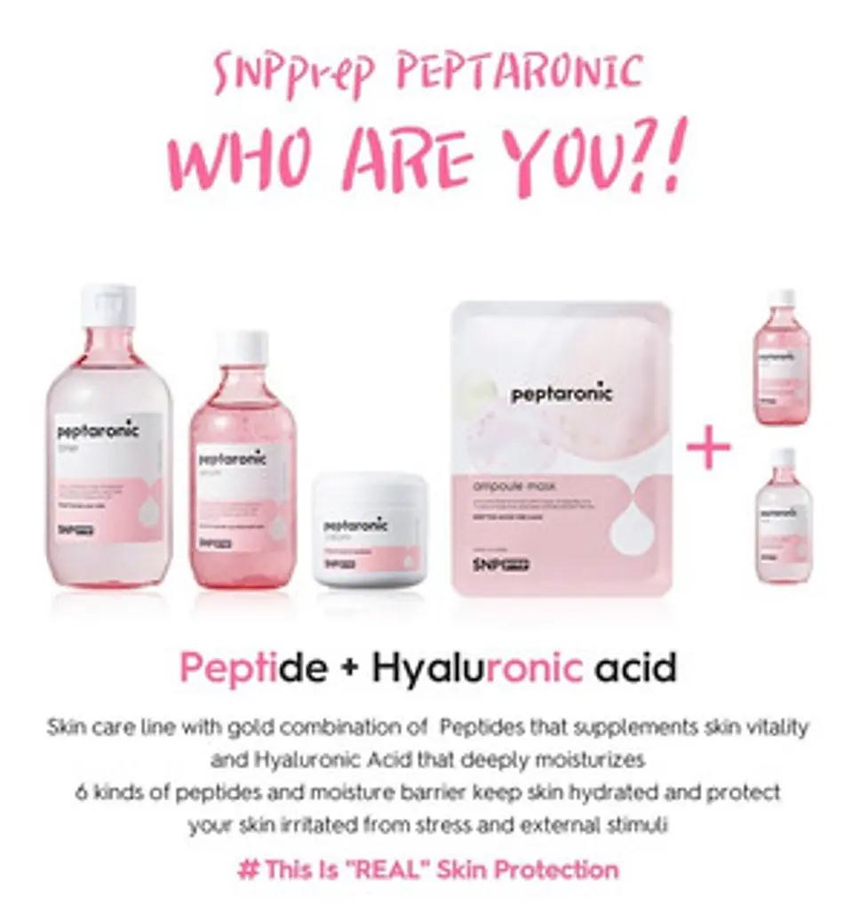 Set Peptaronic (Tónico + Serum + Crema + 2 miniaturas)  4