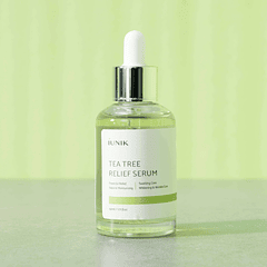 Tea Tree Relief Serum (IUNIK) -50ml Serum 67% árbol de té y 19,5% centella asiática, pieles mixtas, grasas, problemáticas