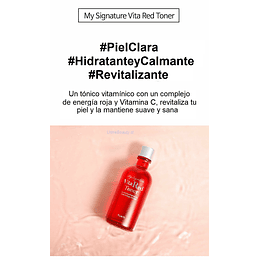 My Signature Vita Red Toner (TIAM) -130ml Tónico aclarante vitamina C y niacinamida