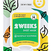 Two Weeks Mask Blissfully Soothing (Dewytree) - Set de 14 mascarillas hidratantes