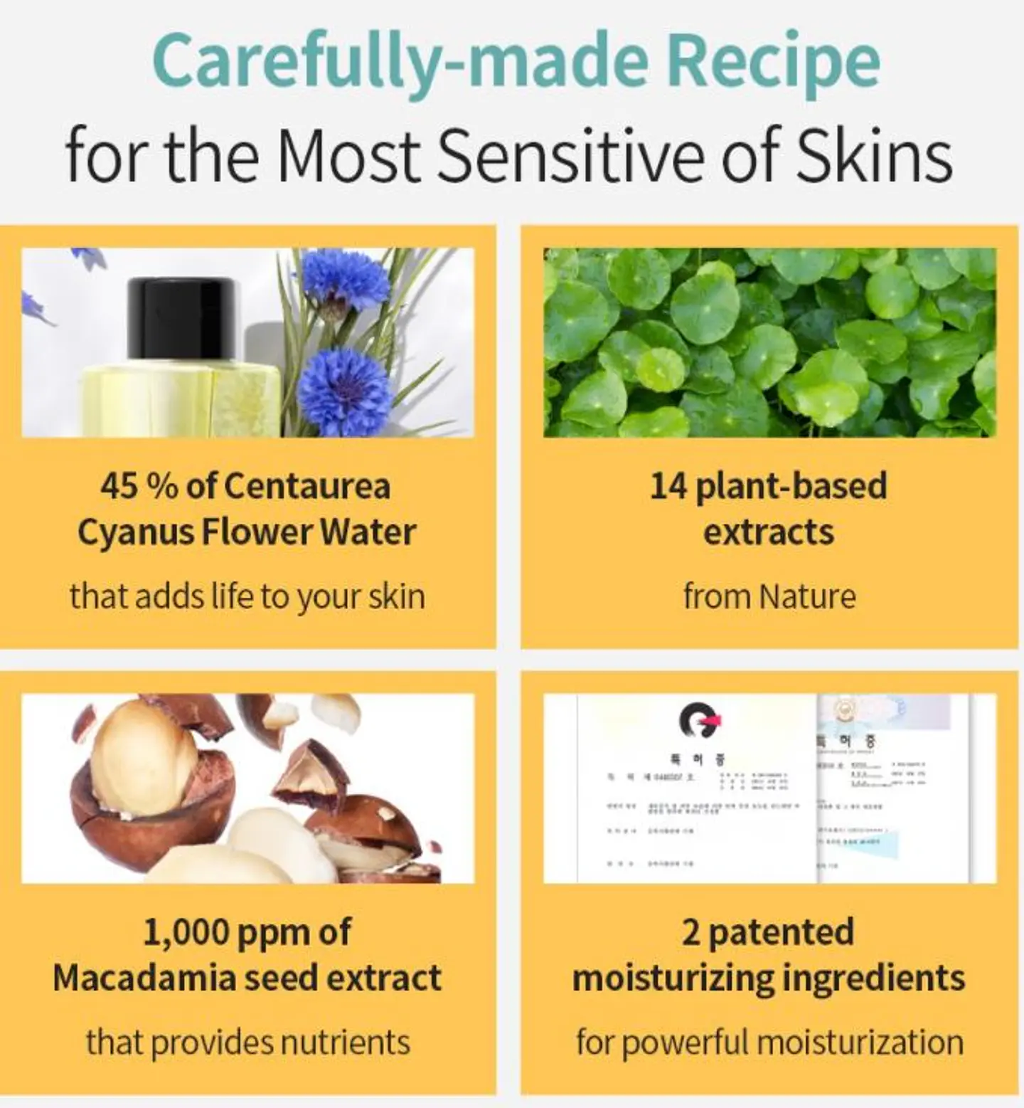 Centaurea Cyanus pH Balancing Micellar Cleansing Water (Kundal) - 500ml  2
