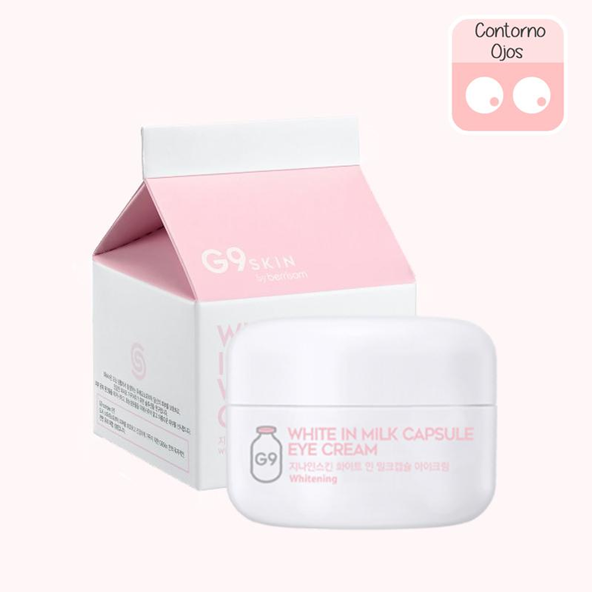 White in Milk Capsule Eye Cream (G9 Skin) Crema aclara...