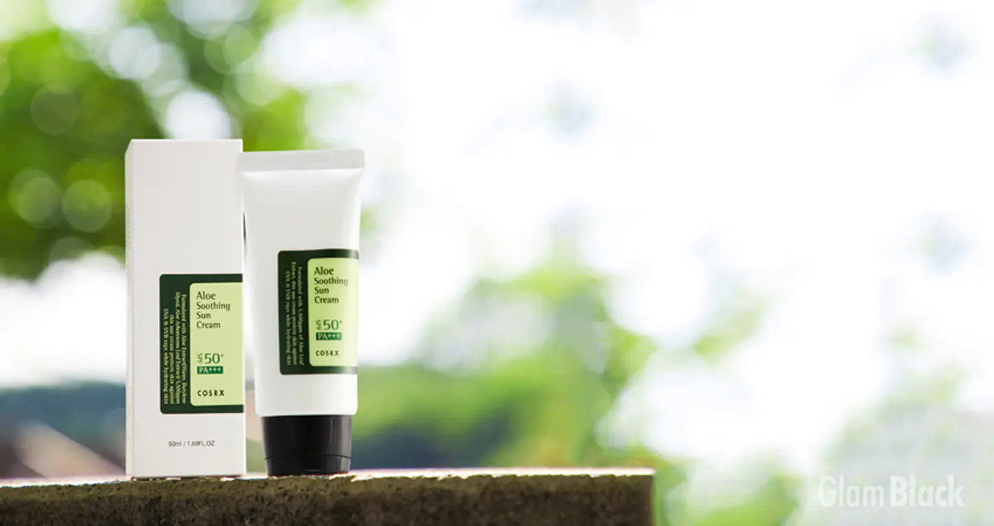Aloe Soothing Sun Cream SPF50+/PA+++ (COSRX) - 50ml Protector solar aloe vera pieles sensibles 10