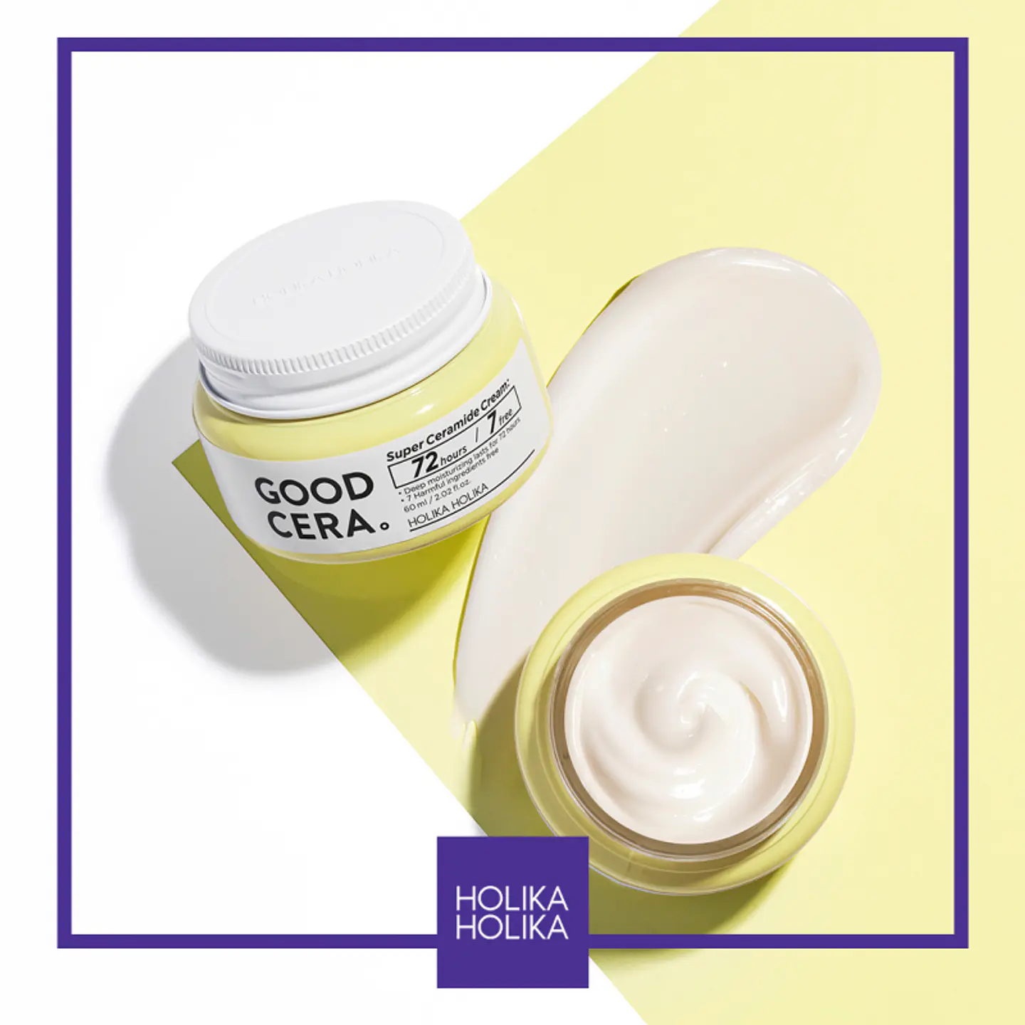 Good Cera Super Ceramide Cream  (Holika Holika) -60ml Crema hidratante pieles sensibles 6