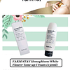 Honeymoon White Flower Tone-Up Cream (Farm Stay) - 150ml Crema aclarante con niacinamida y extracto de flores blancas
