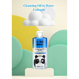 Cleansing oil in water Collagen (Farm Stay) -300ml Desmaquillante bifásico anti edad
