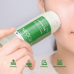 Real Fresh Green Tea Cleansing Stick (Neogen) -80gr Barra doble limpieza té verde