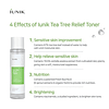 Tea Tree Relieef Toner (iUNIK) - Tónico árbol de té y centella para pieles grasas y con acné