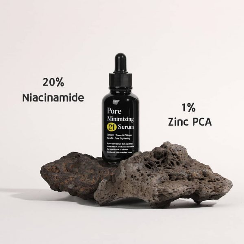 Pore Minimizing 21 (TIAM) - 40ml Serum 20% niacinamida y 1% zinc 1