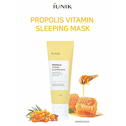 Propolis Vitamin Sleeping Mask (iUNIK) - 60ml Mascarilla nocturna
