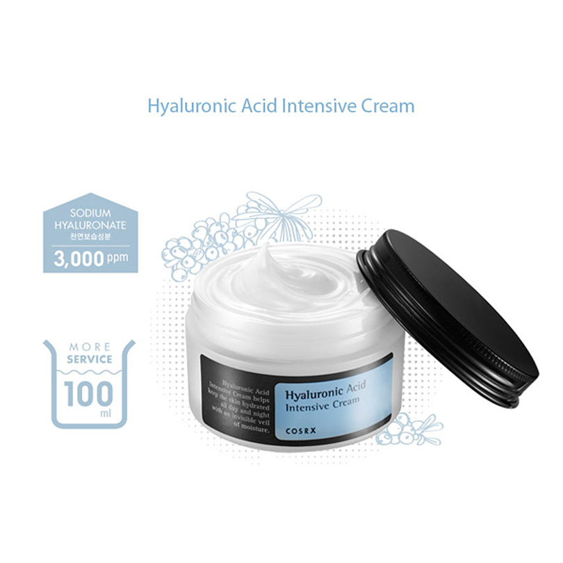 Hyaluronic Acid Intensive Cream (COSRX) -100ml Crema ultra hidratante 1