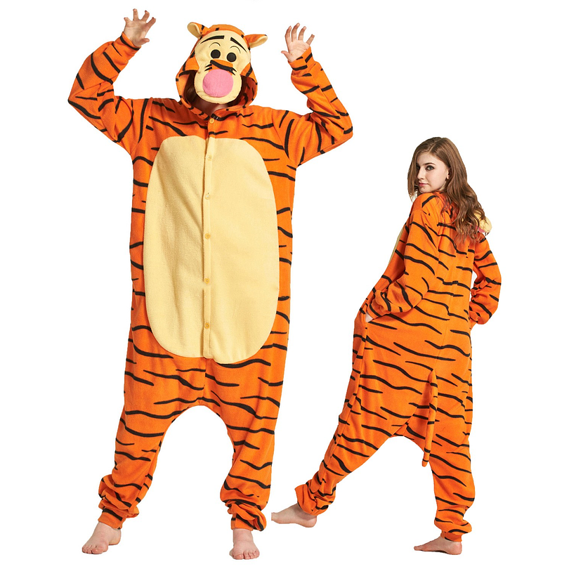 Desanimarse Repetirse pala Kigurumi (Pijama enterito) de Tigre Tigger