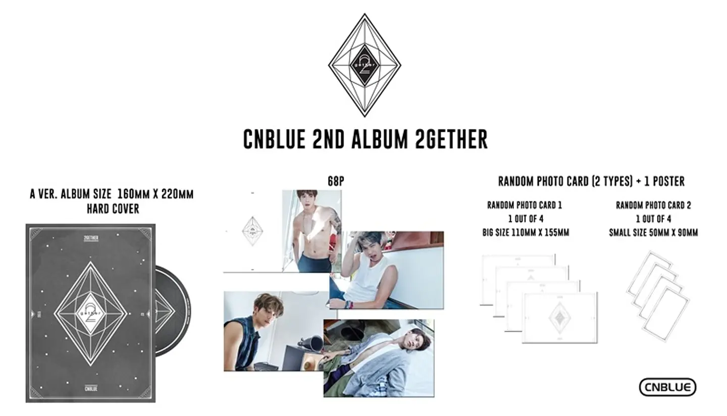 Disco Álbum CNBLUE 2gether  2