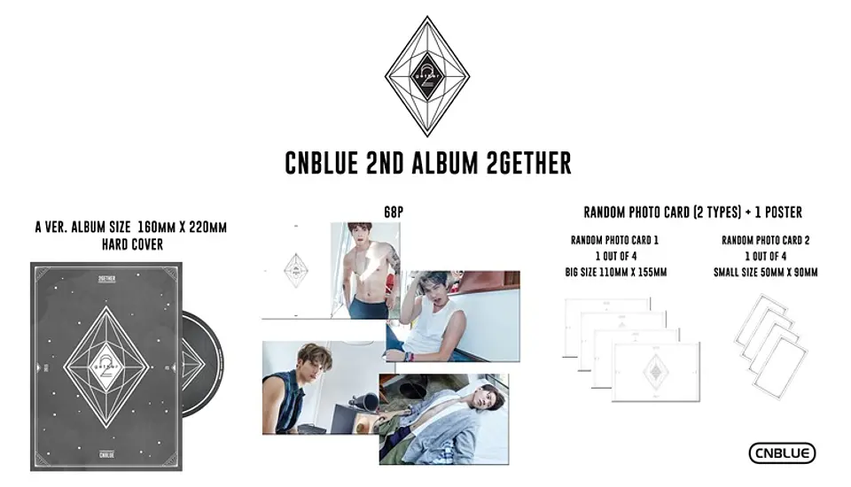 Disco Álbum CNBLUE 2gether  2