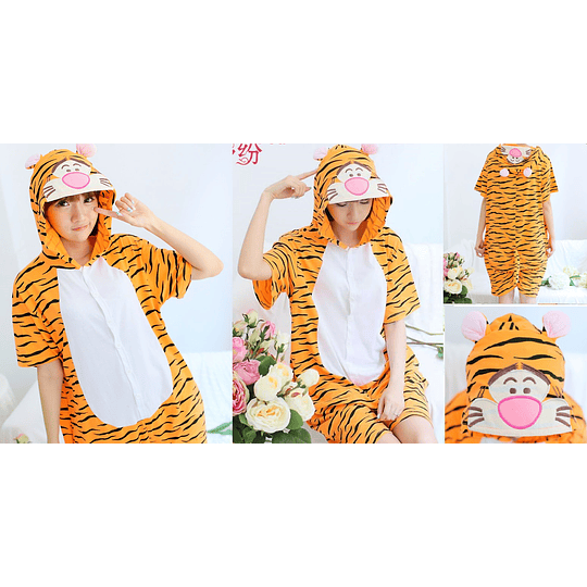 Kigurumi (Pijama enterito) de Tigre Verano