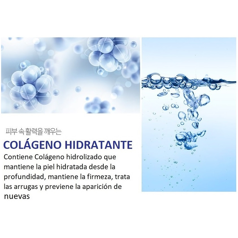 Collagen Water Full Moist Eye Cream (Farm Stay) -50ml Crema contorno de ojos antiedad 4