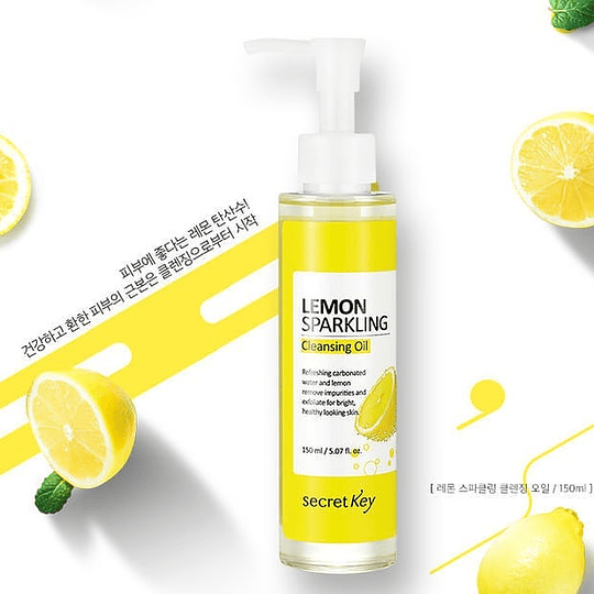 Lemon Sparkling Cleansing Oil (Secret Key) - 150ml