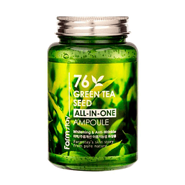 76 Green Tea Seed All In One Ampoule (Farm Stay) - 250ml Serum Té Verde 
