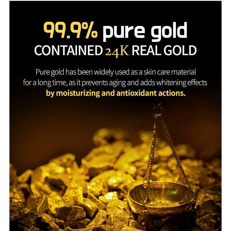 Radiance 24K Gold Essence (SHO) - 100ml Serum antiedad de lujo ácido hialurónico y oro 3