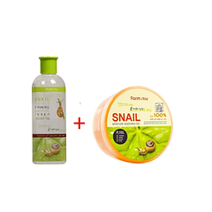 Pack Baba de Caracol Tónico + Gel (Farm Stay)