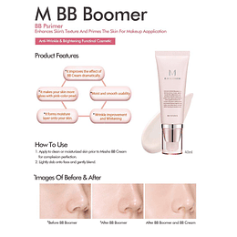 M BB Boomer (Missha) -40ml Primer Pre Base