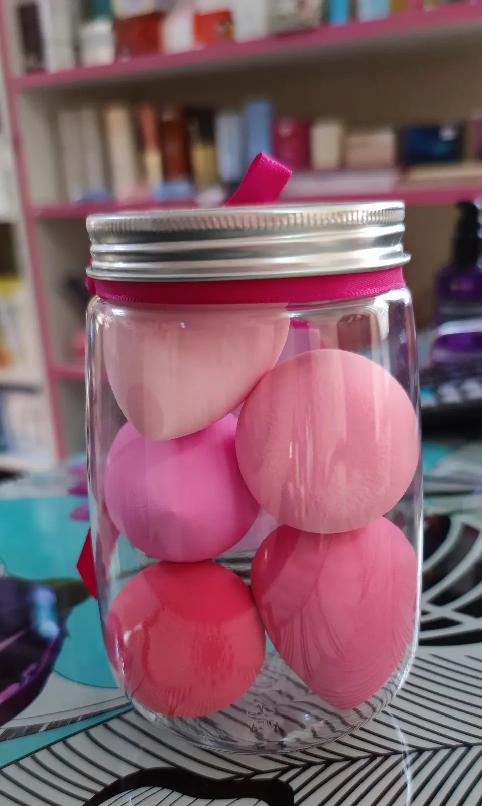 Set de esponjas aplicadoras para maquillaje 2