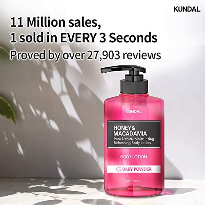 Body Lotion (Kundal) - Loción hidratante corporal aroma Flor de cerezo 5