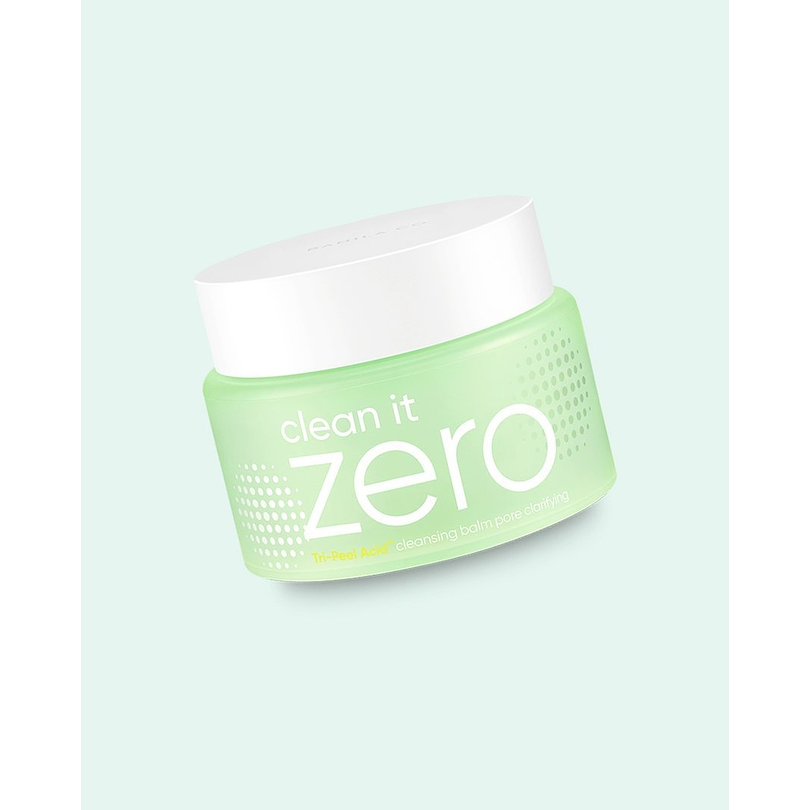 Clean It Zero Cleansing Balm Pore Clarifying (Banila co) - 100 ml Limpiador oleoso para pieles grasas exfoliante 9