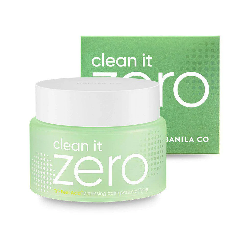 Clean It Zero Cleansing Balm Pore Clarifying (Banila co) - 100 ml Limpiador oleoso para pieles grasas exfoliante 11
