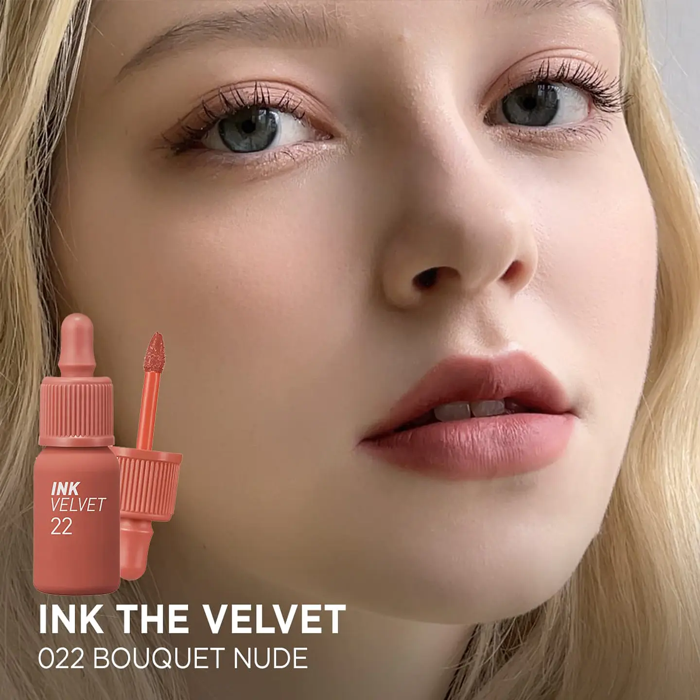 Tintes para labios Ink Velvet - Normal, Airy, Nude (Peripera) -8ml 14