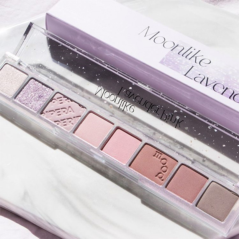 All Take Mood Palette 09 Moonlike Lavender Pink (Peripera) - Paleta de sombras de ojos 5