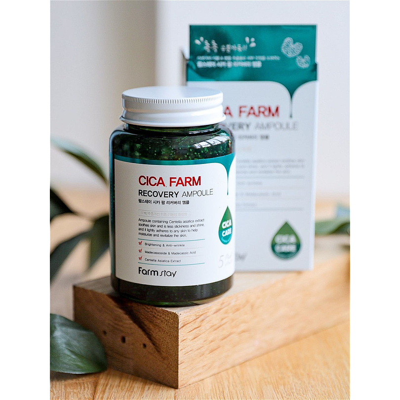 Cica Farm Recovery Ampoule (Farm Stay) -250ml Serum centella asiática 2